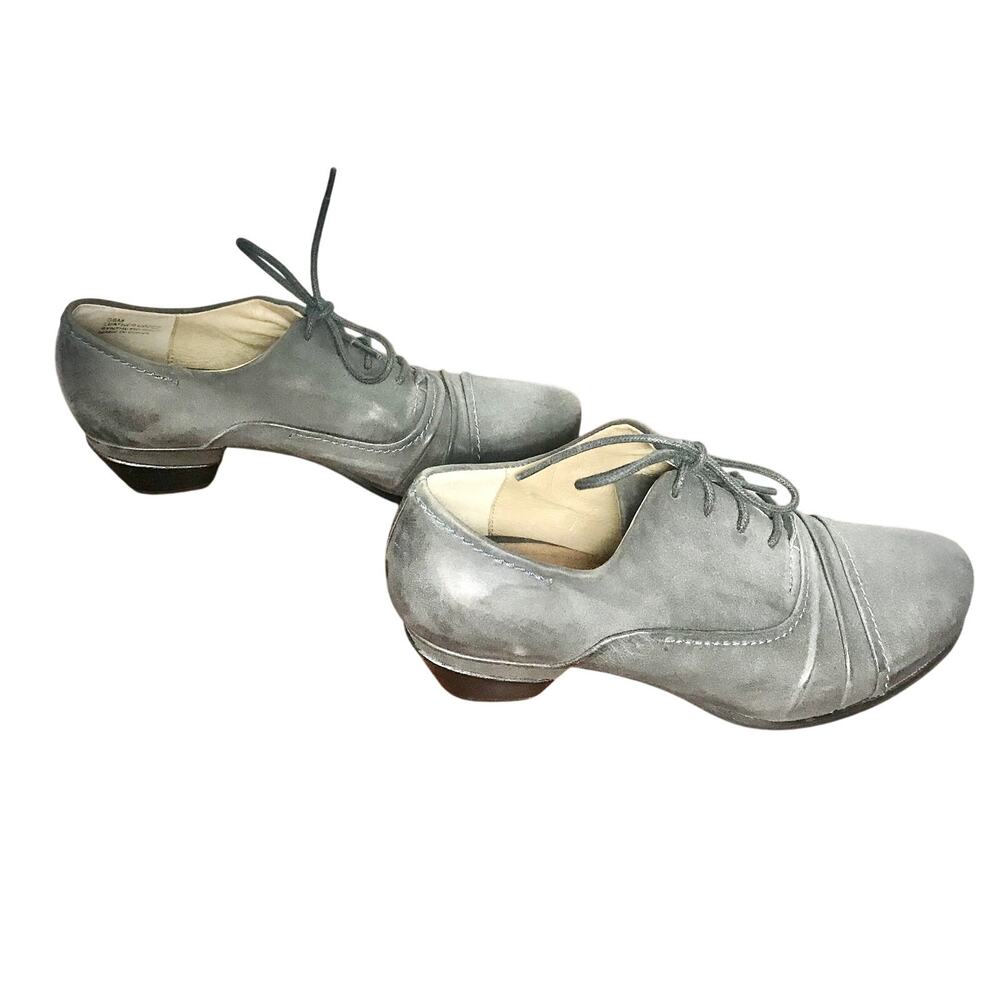 Chic Gray Women's Lace-Up Heels - Picture 2 of 10